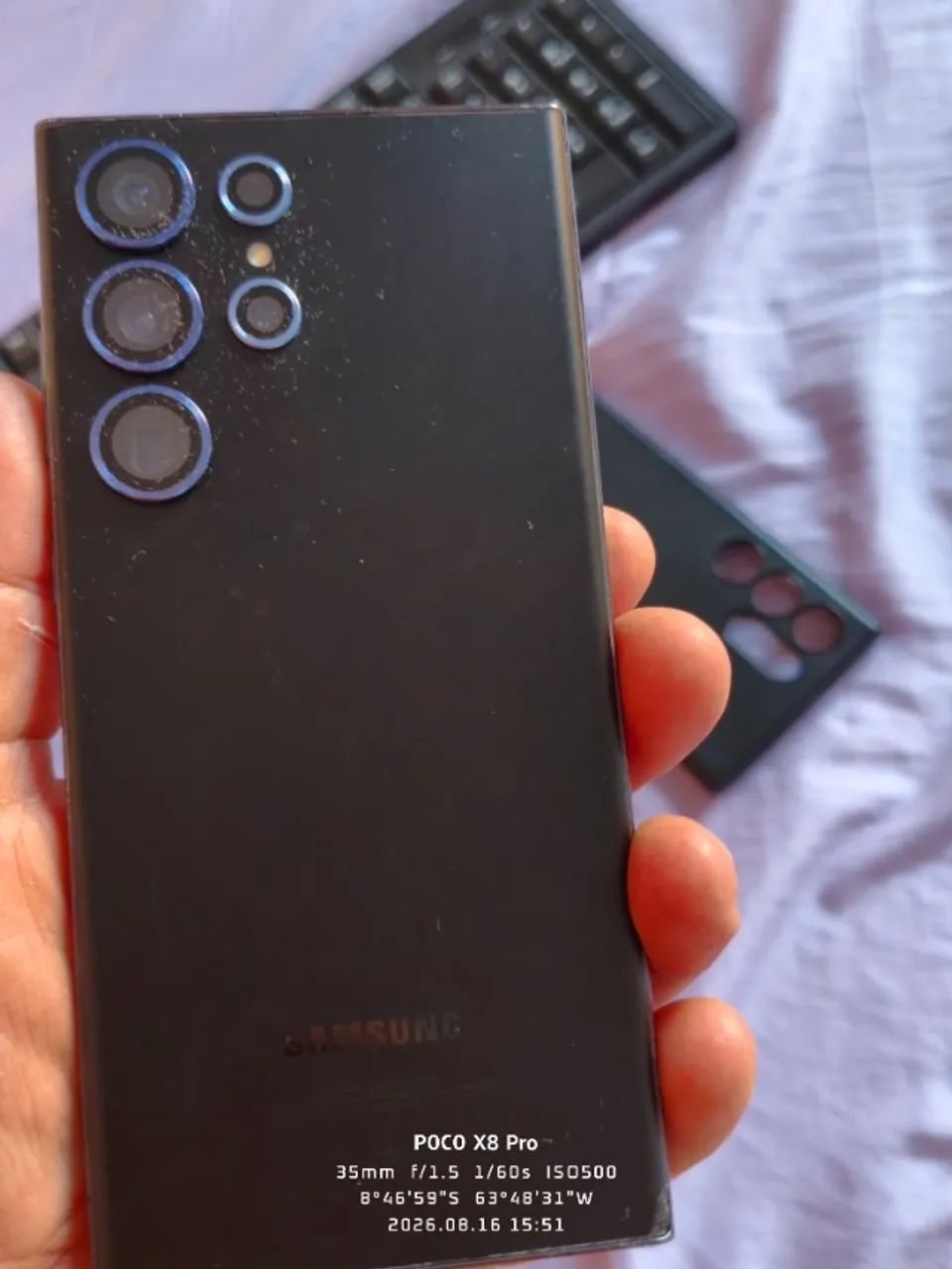 Vendo ou troco Samsung Galaxy S23 Ultra 12/256 - Foto 4