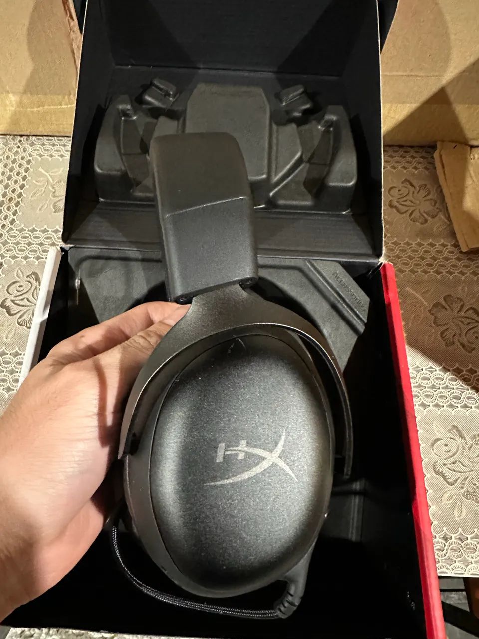 Headset Gamer HyperX Cloud III preto  - Foto 2