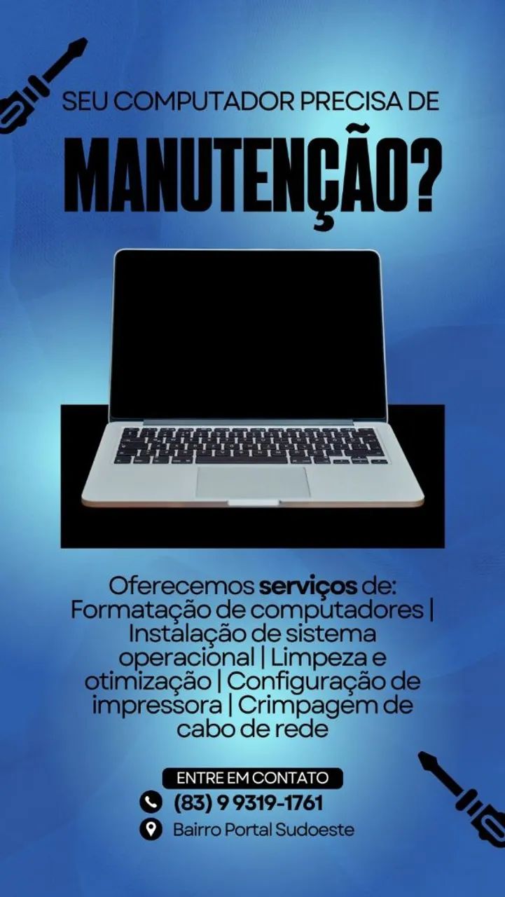 Conserto e serviços de informática 