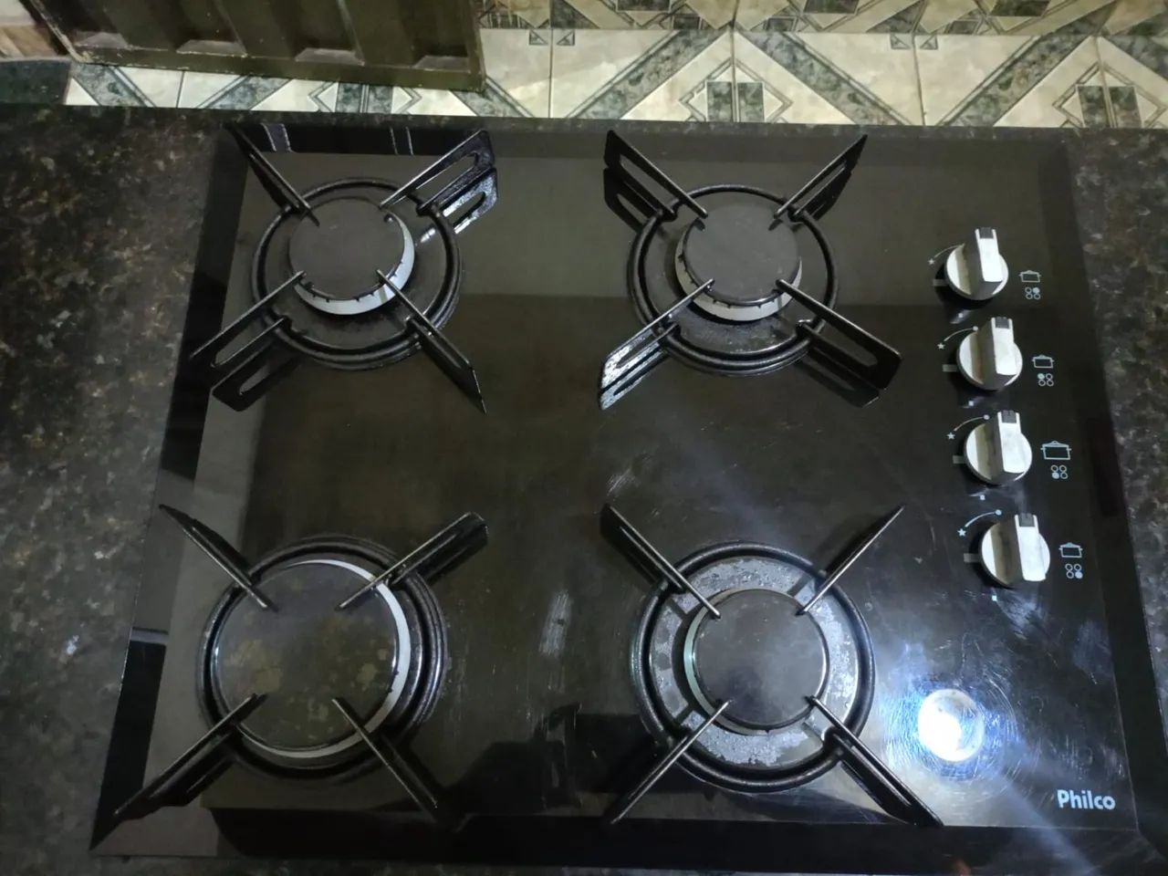 Fogão Cooktop 4 Bocas 
