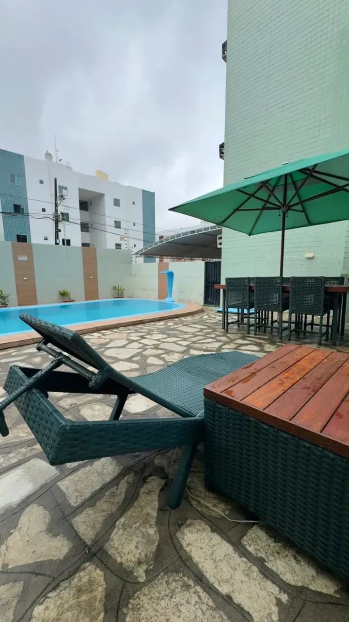 ALUGO APARTAMENTO COM 3 QUARTOS - MOBILIADO - COM PISCINA - Foto 3