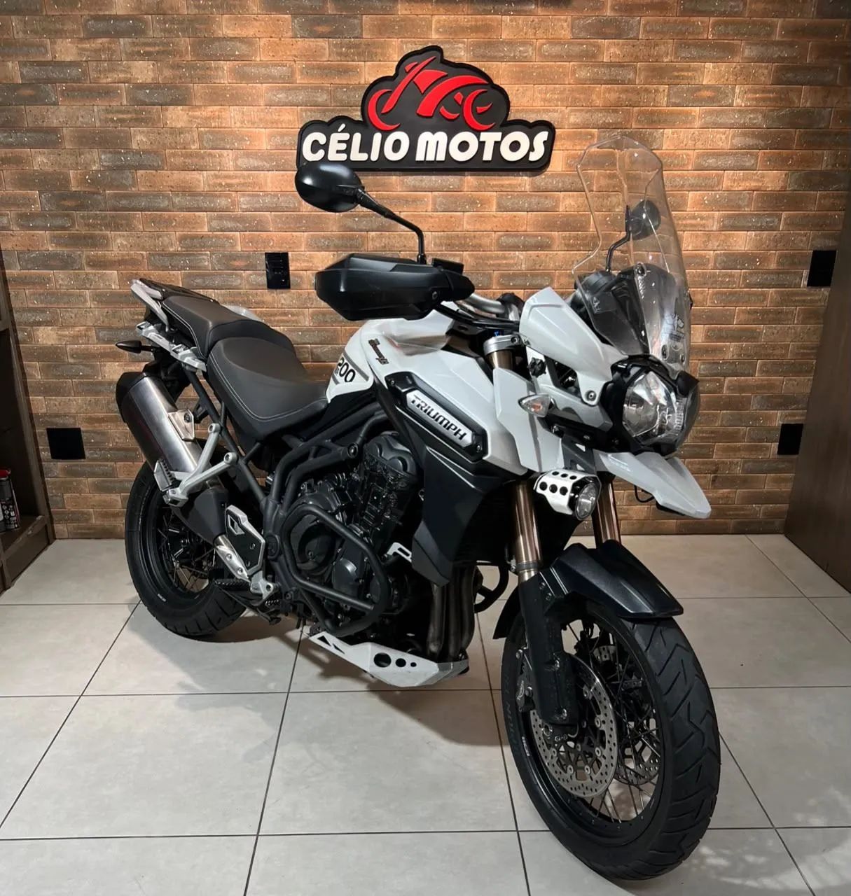 TIGER 1200 EXPLOR XC BRANCA 2014/2014 - Foto 2