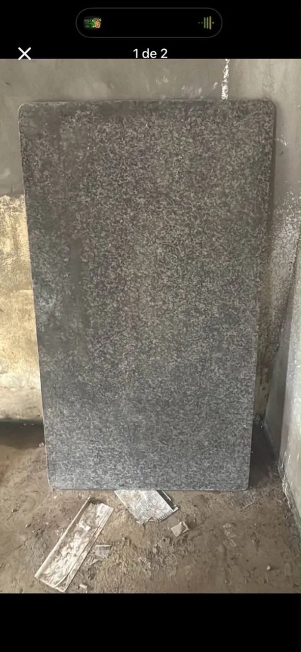  Tampo de mármore 0,80x 0,60