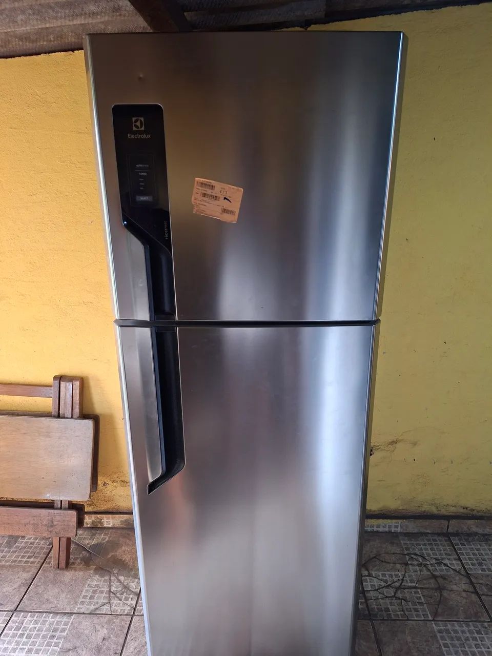 geladeira inox loop TF71S nova