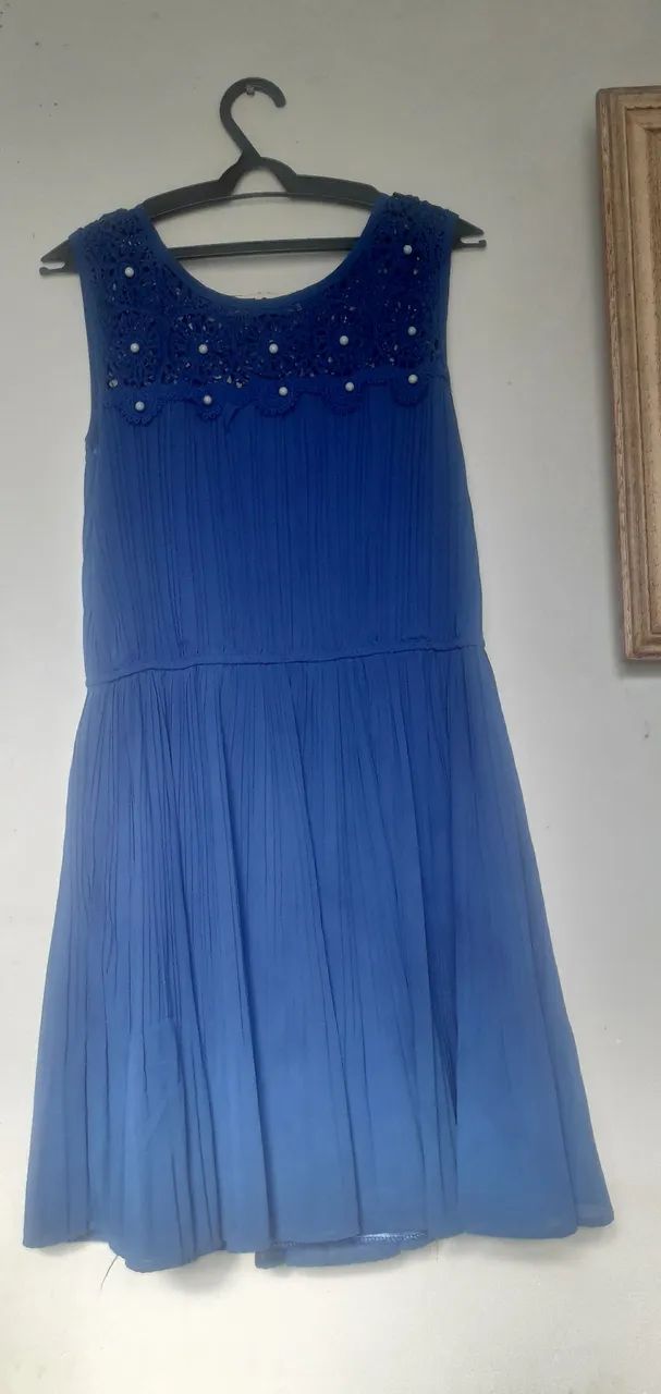 Vestido M&D azul 