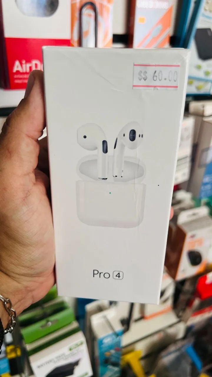 Fone de ouvido Bluetooth - sem fio Pro 4 Mini TWS