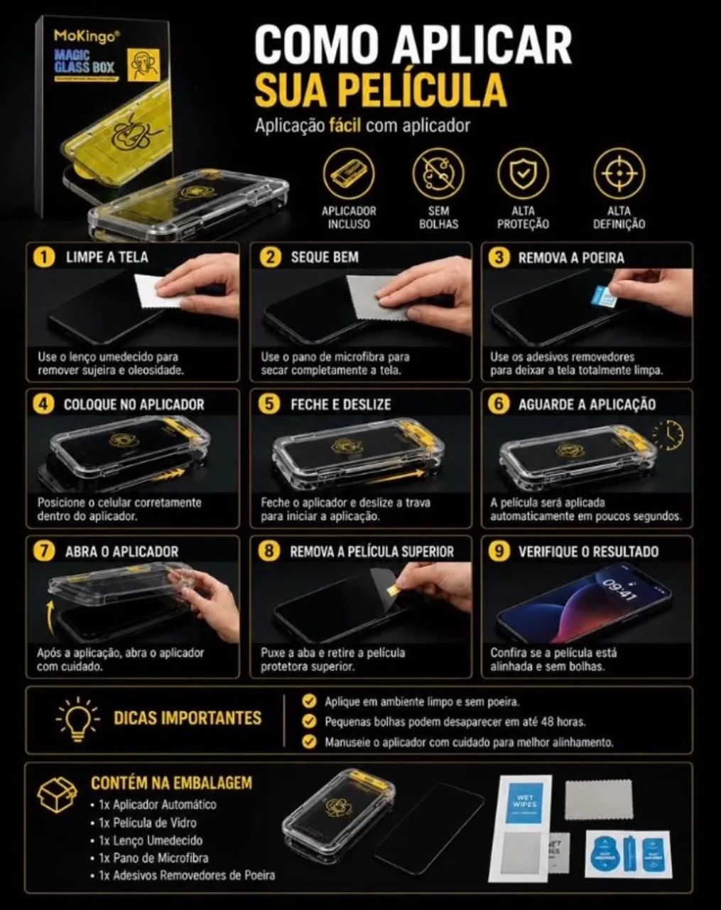 PELÍCULA PREMIUM + CABO USB-C PARA IPHONE 17 PRO / PRO MAX - Foto 2