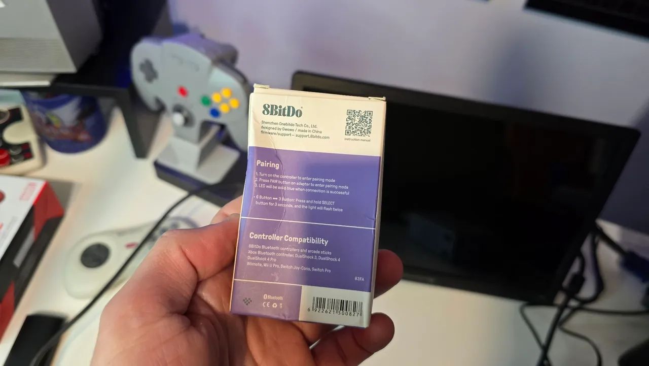 Adaptador Bluetooth 8BitDo para Mega Drive Sega Genesis - Foto 2