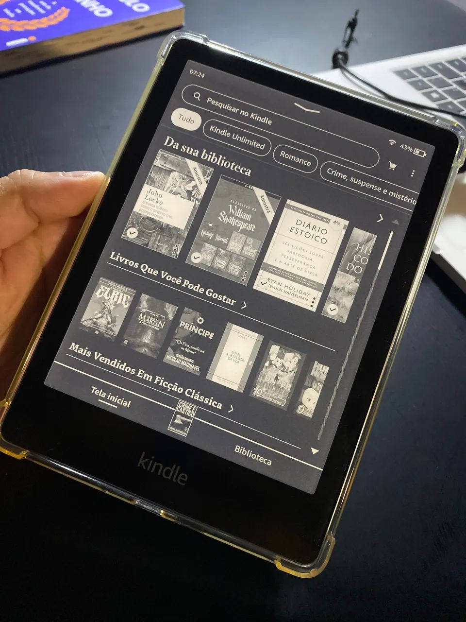 Kindle Paperwhite 11 geração 16GB - Tablets e E-Readers