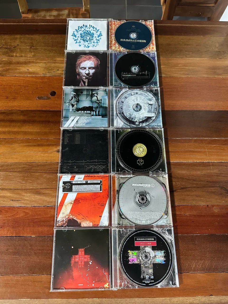 Rammstein - Lote c/ 6 CDS  - Foto 2