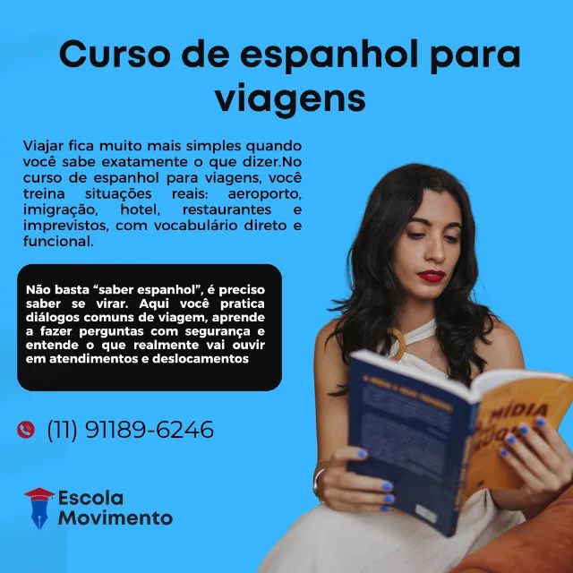Curso de Espanhol para viagens