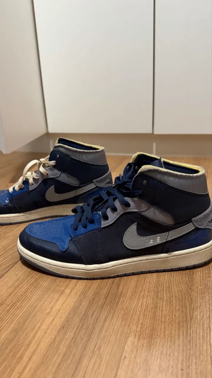 Jordan mid azul - Foto 2