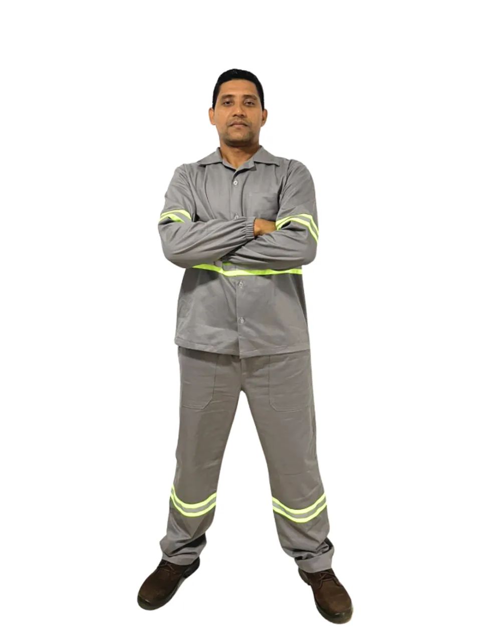 Uniforme profissional c/ faixa refletiva