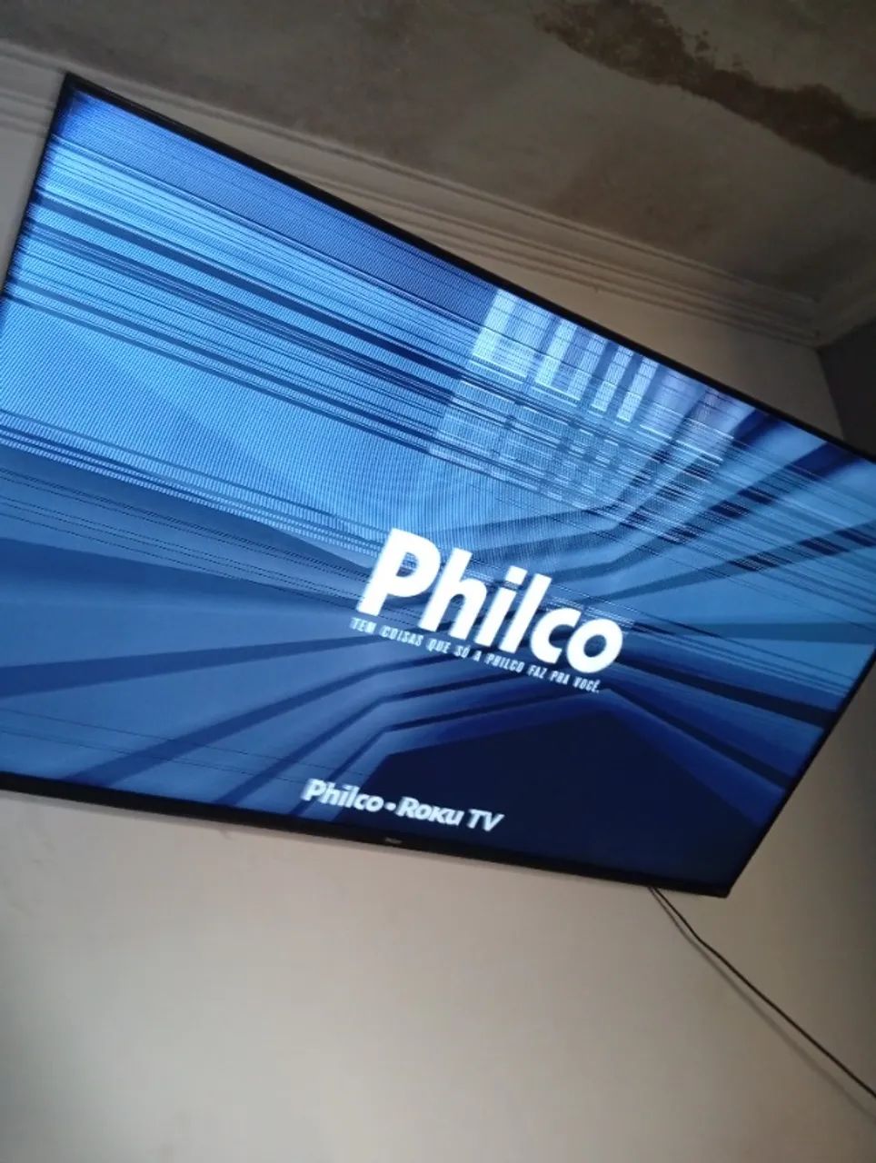 tv Roku 50 polegadas com defeito - Foto 3