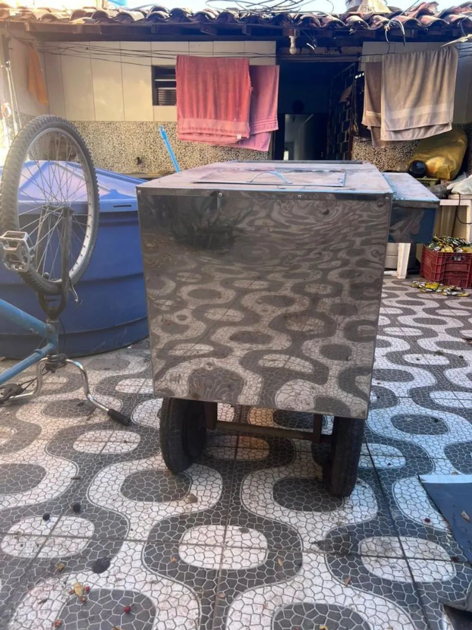 Carrinho em inox para bebidas - Foto 2