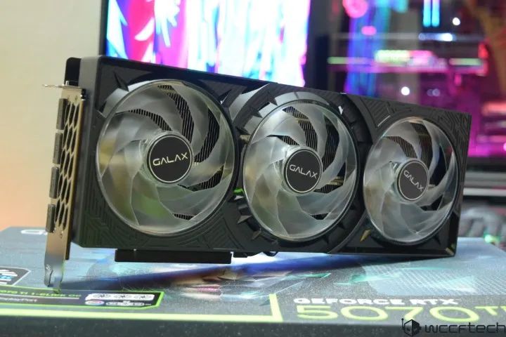 RTX 5070 TI 16GB Galax Lacrada (Teclab OC Edition) - Até 12x - Garantia e nota fiscal  - Foto 4