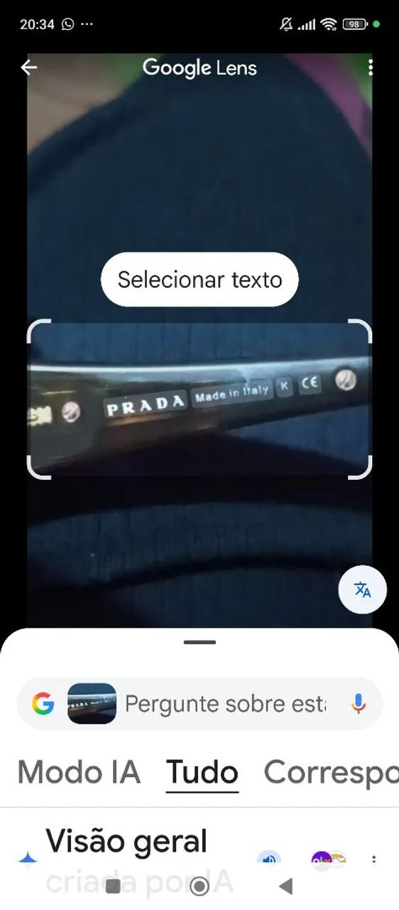 Óculos Prada original  - Foto 2