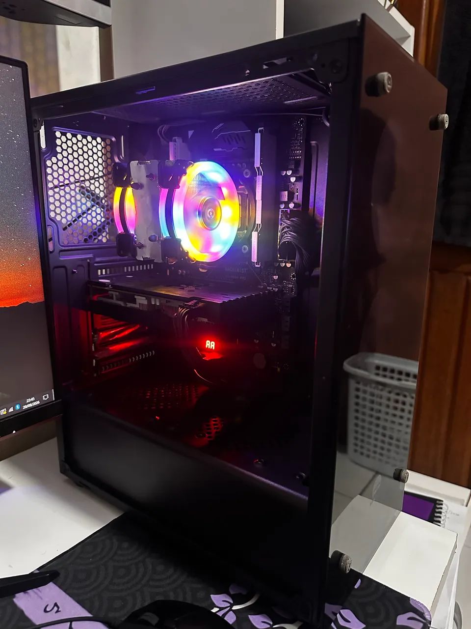 PC GAMER, RX 5500 XT, XEON E5 2640 V3, USADO! - Foto 2