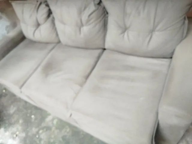 Sofá Retrátil em Suede 2,20 cm - Foto 2