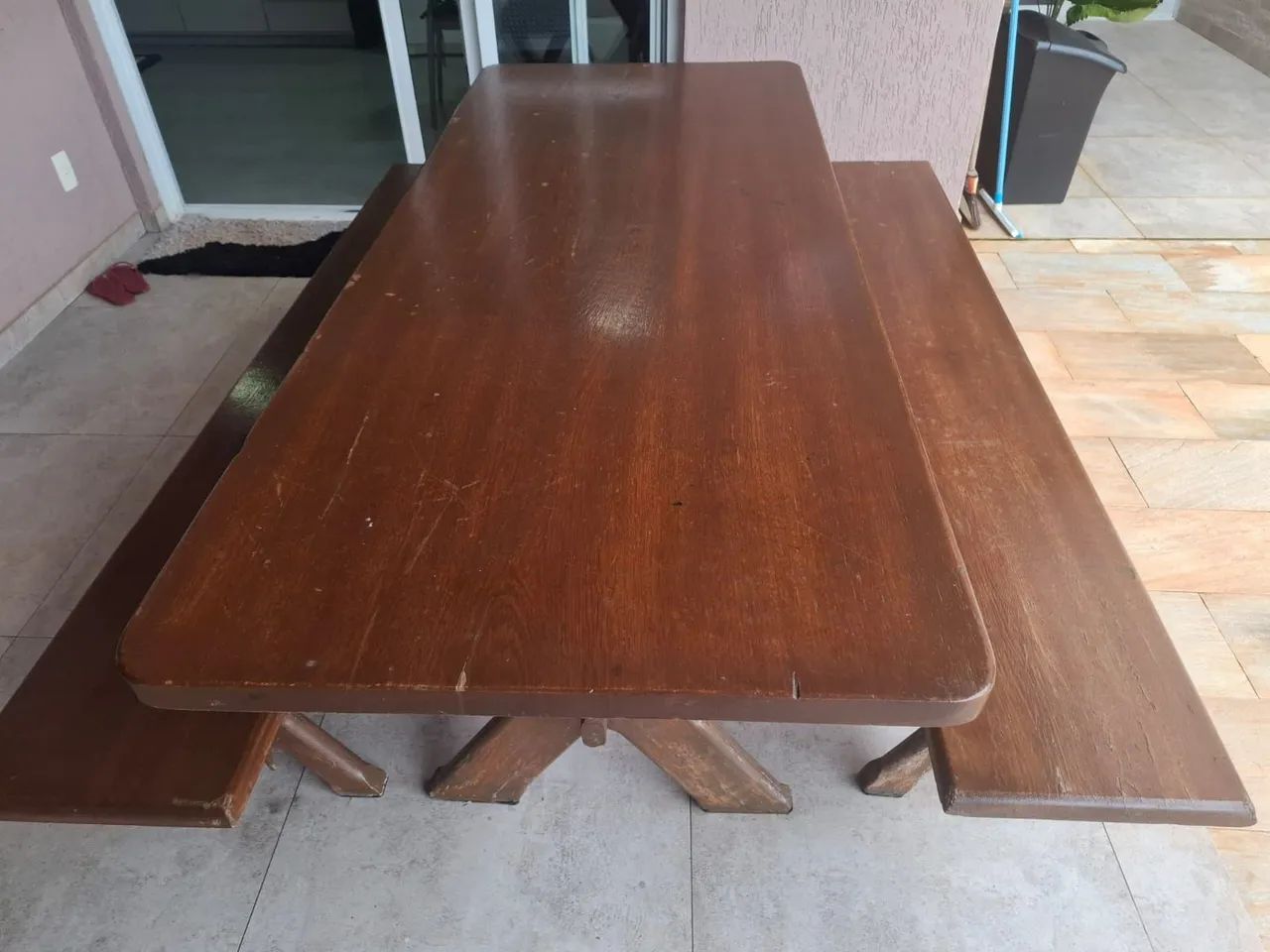 Mesa para área gourmet