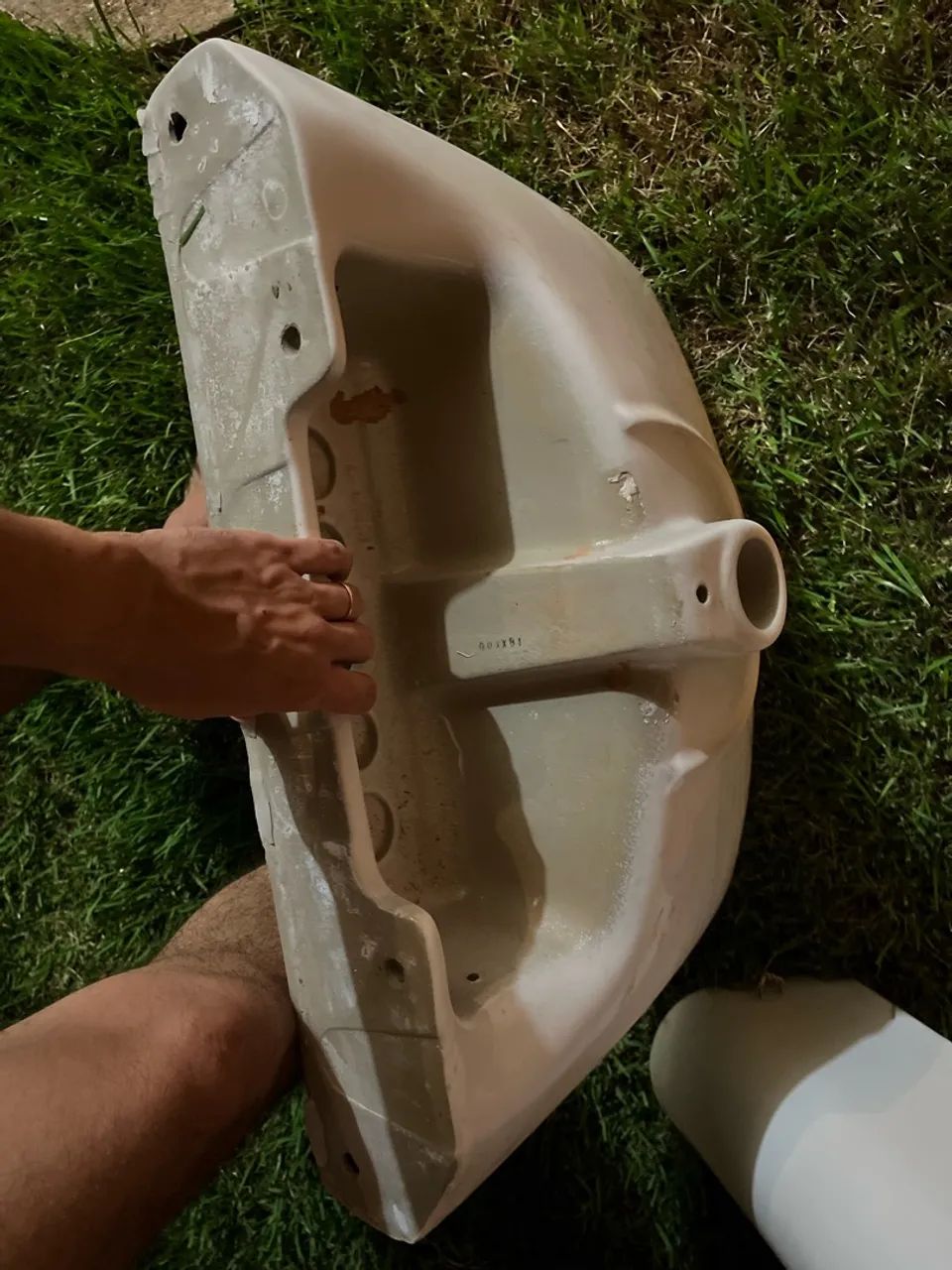 Pia de banheiro com coluna - Foto 3