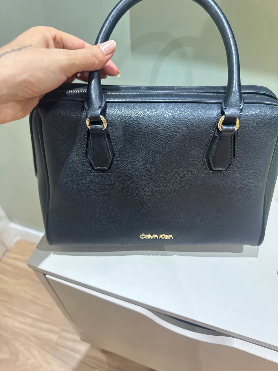 Bolsa Calvin Klein Baú - Média. Excelente estado