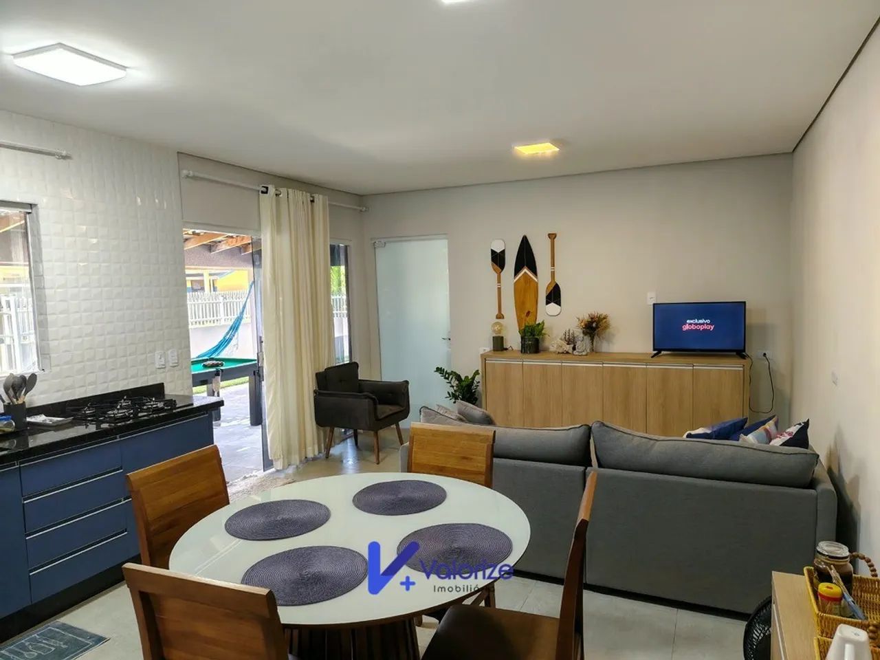 Casa Semi Mobiliada com Suíte e Piscina Perto do Mar - Foto 2