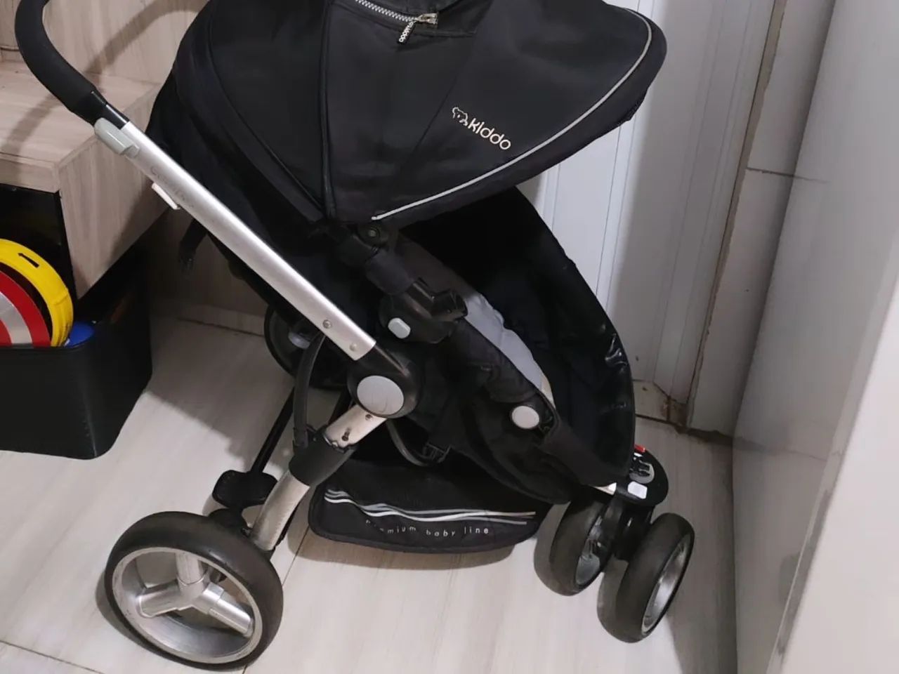 Kit trio kidoo: carrinho,bebe conforto e Moisés com várias posições 