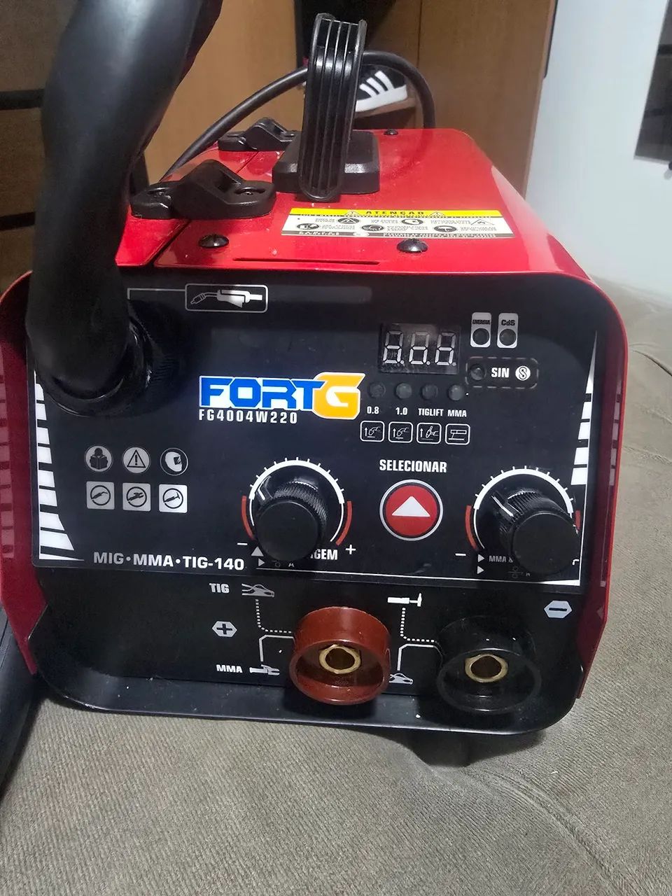 Máquina solda 220v  - Foto 5