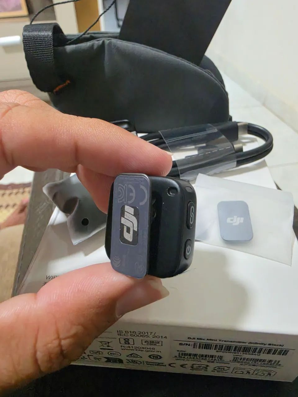 DJI Mic Mini - Somente Microfone Lapela Sem Fio - Foto 5