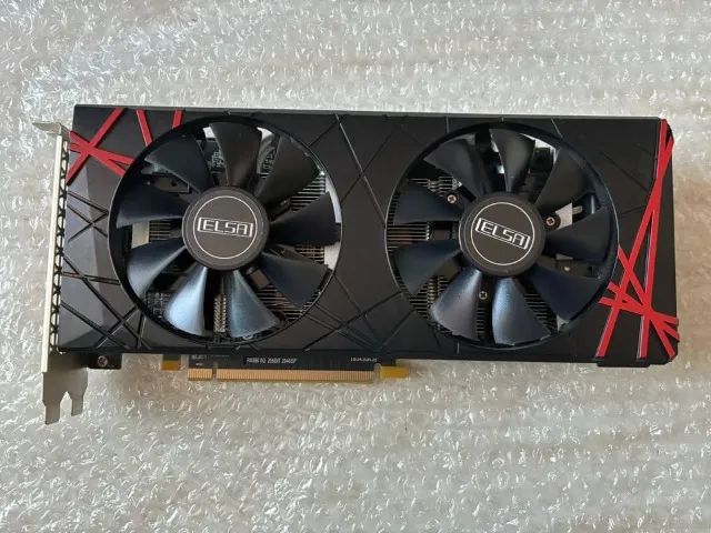Placa de video RX 580 8gb