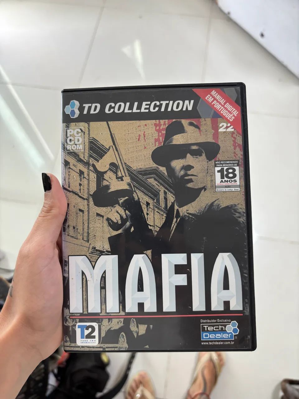 Mafia PC CD-ROM Original - 3 CDs + Caixa