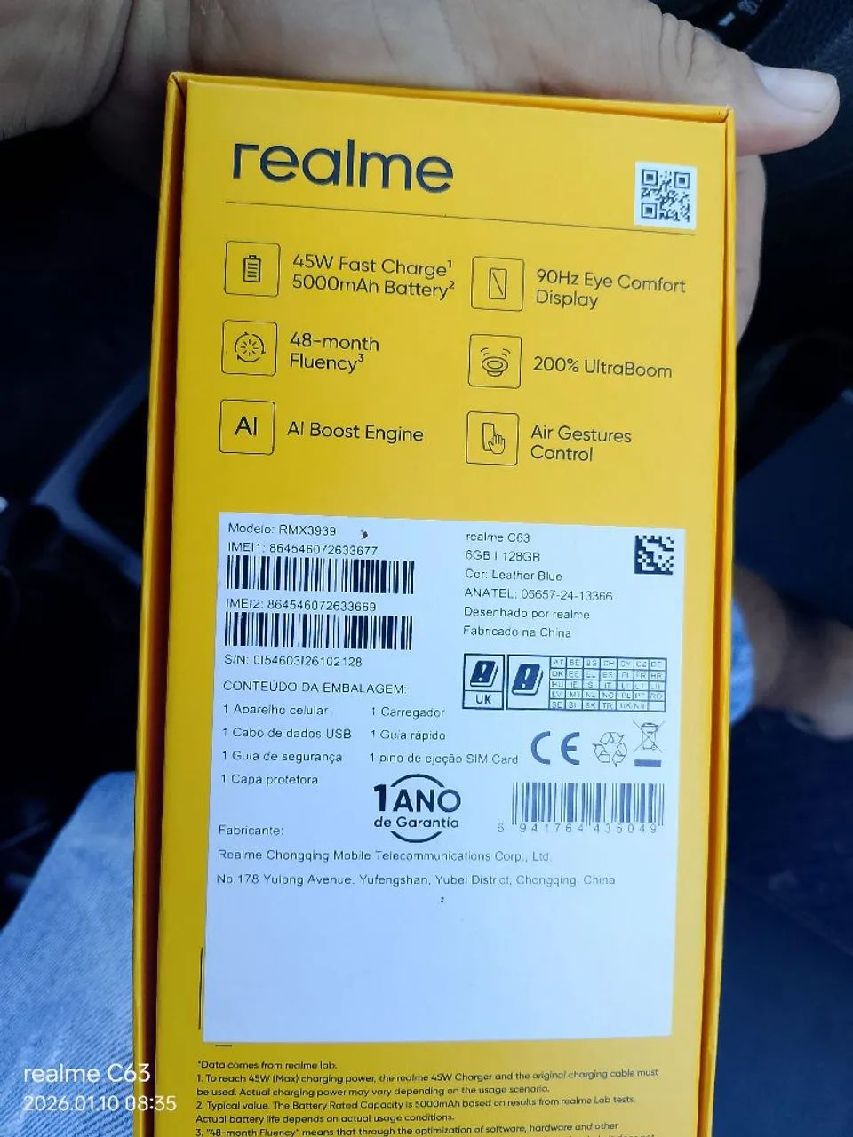 Realme c63 128 gb leia  - Foto 2