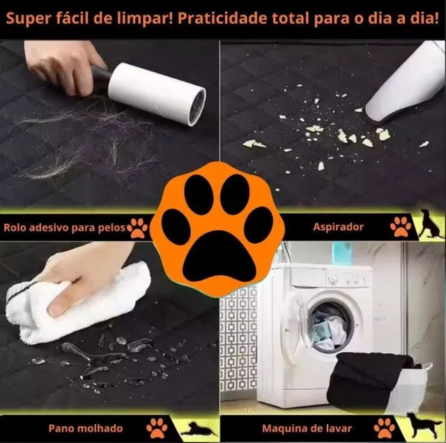 (NOVO) Capa Protetora de Banco de Carro para Pet - Foto 4