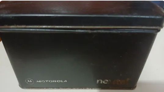 Caixa de alumínio original da motorola iron rock da nextel. - Foto 2