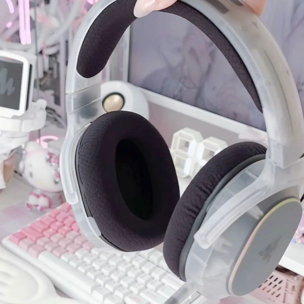 Headset Razer Barracuda X Chroma Phantom White edition - Foto 2