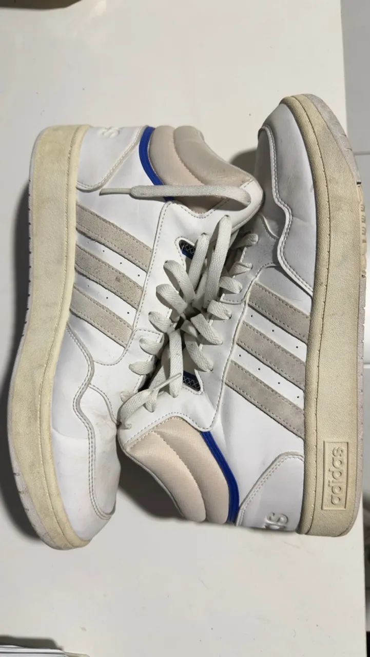 Tênis Adidas hoops 3.0 mid classic - Foto 2
