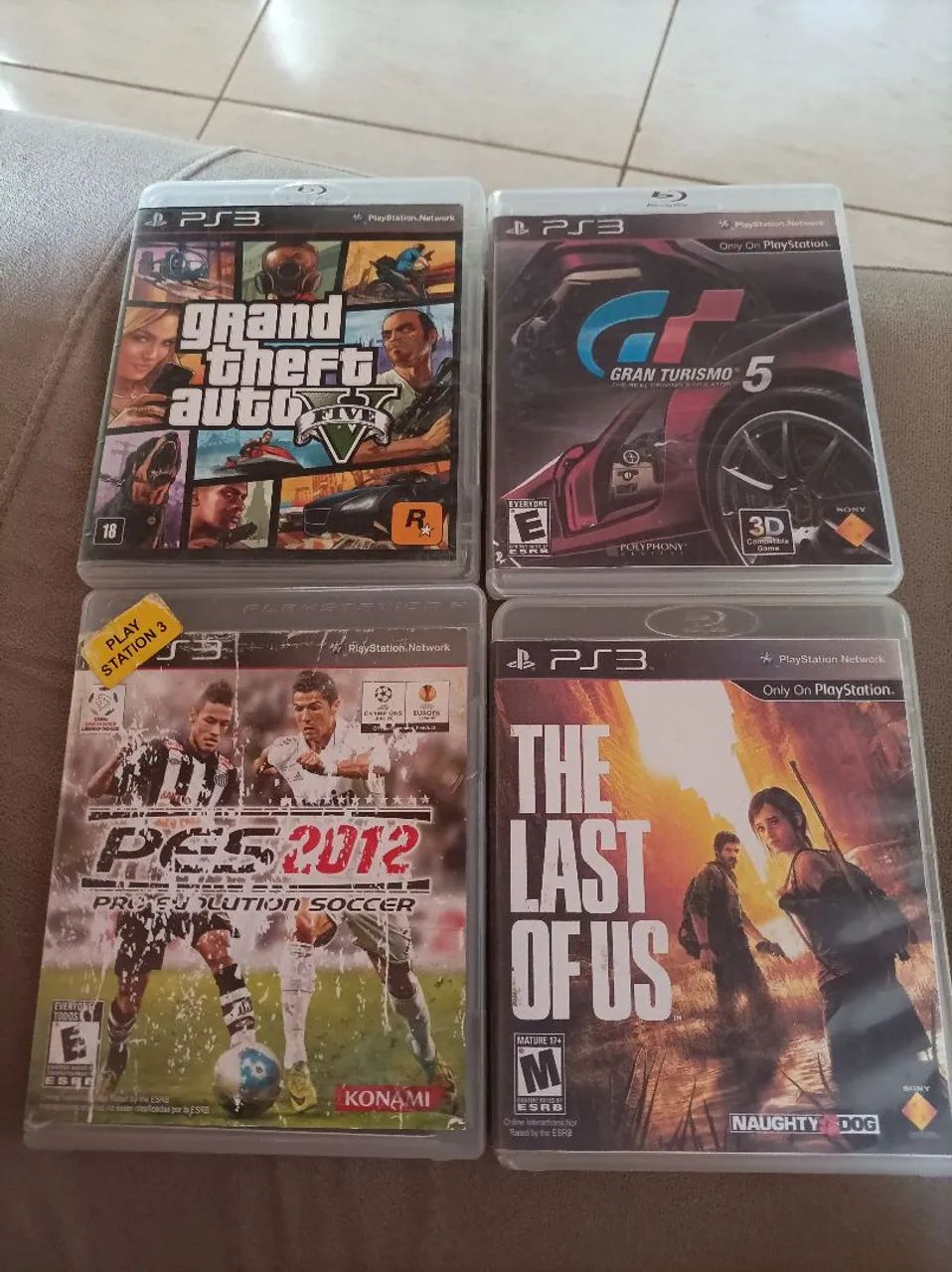 Lote jogos PS3
