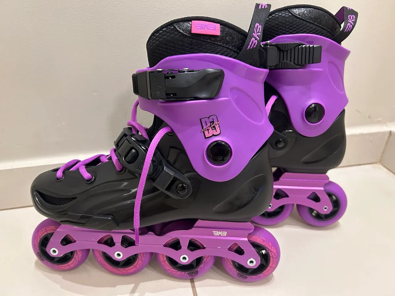 Patins Freestyle Flying Eagle Bkb B3s Rockeado Abec-7 Roxo (Novo na Caixa) TAM: 38