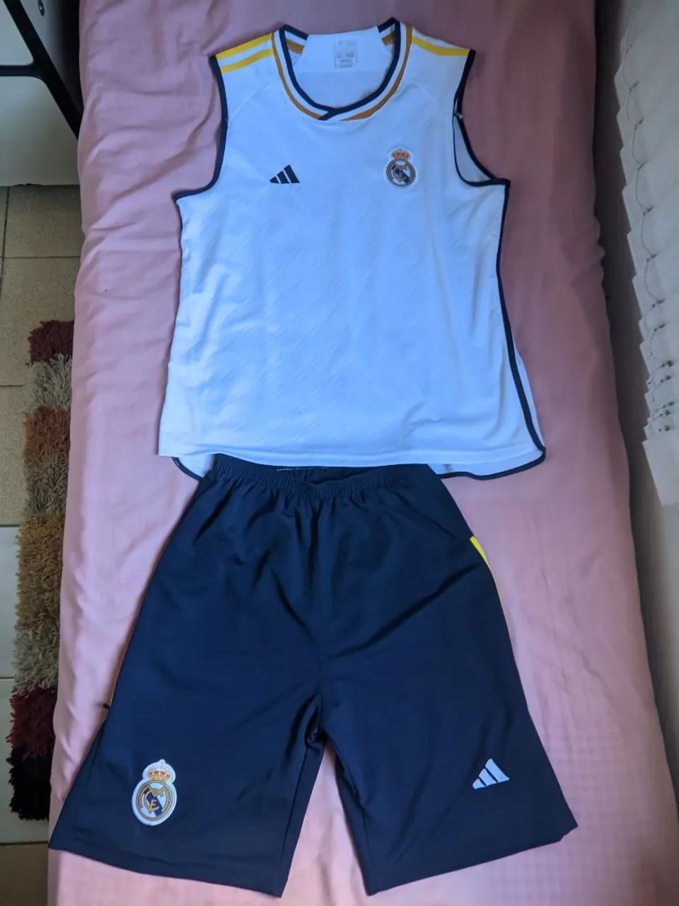 CAMISETA E BERMUDA REAL MADRID