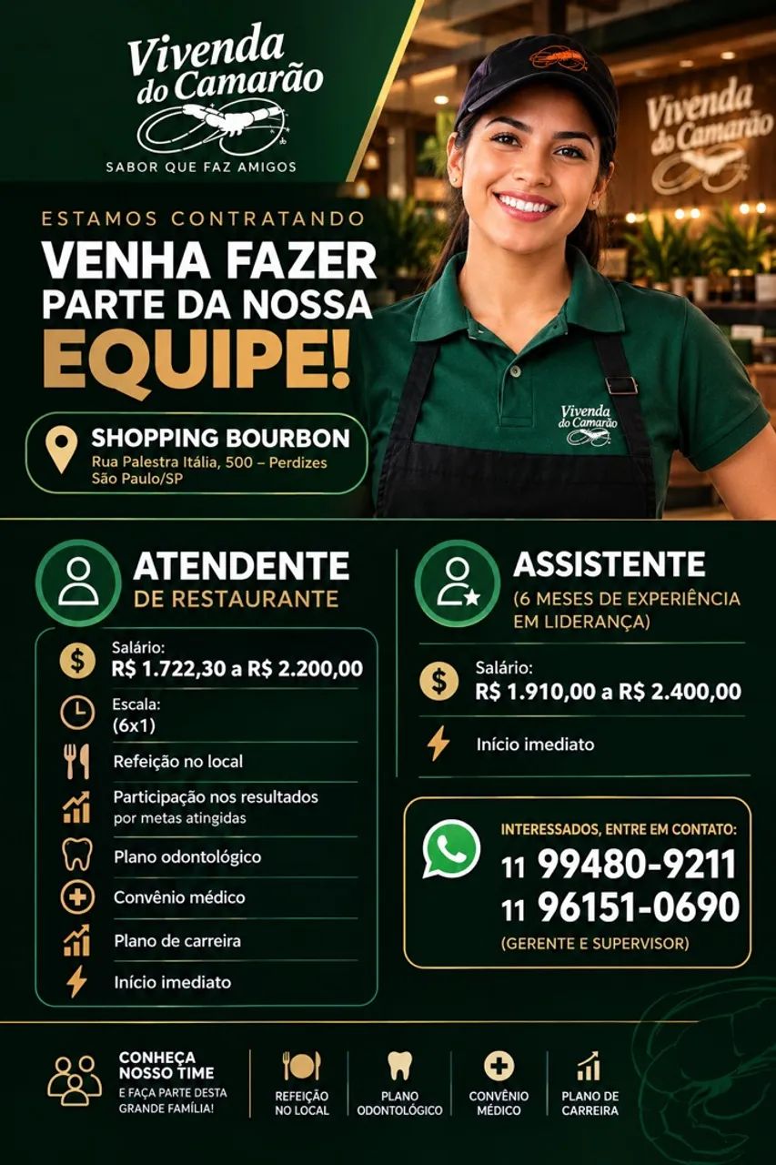 Vaga de emprego 