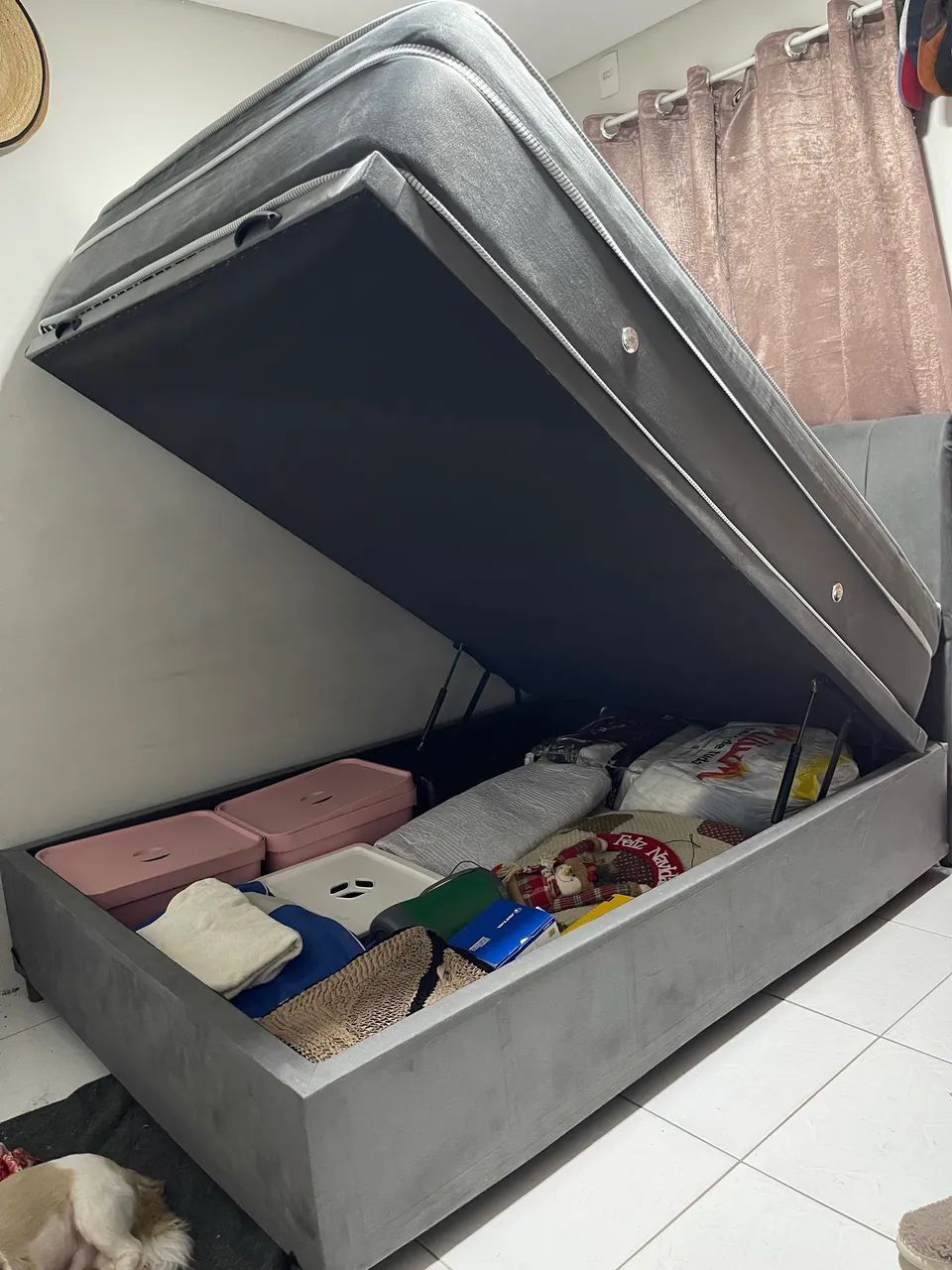 Cama box casal Baú com massageado  - Foto 5