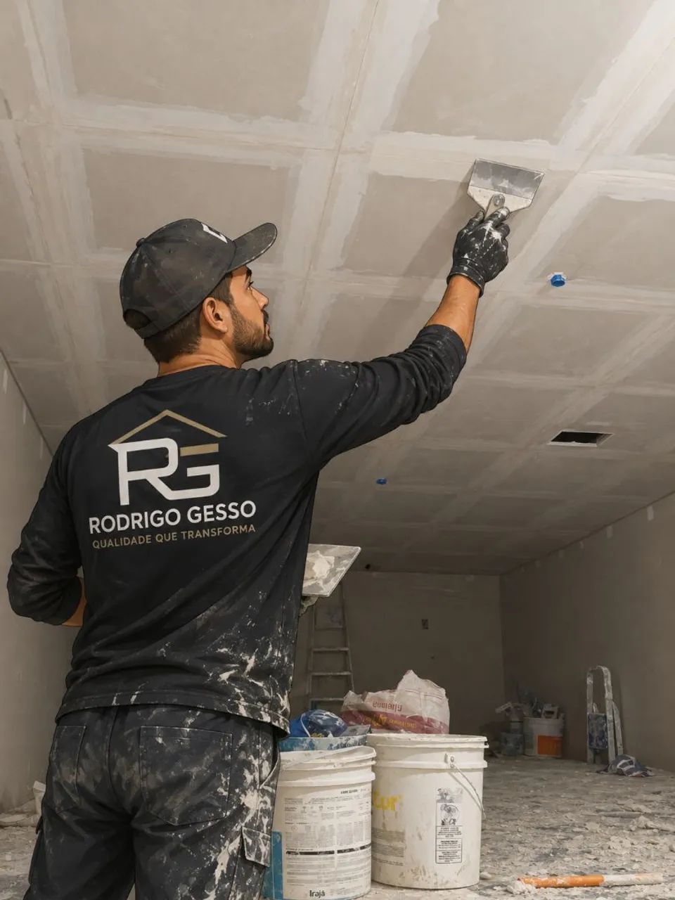 Serviços. De gesso e Reparos de gesso  - Foto 4