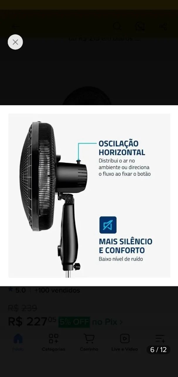 Ventilador Potente Novo - Ventiladores e Climatizadores - Asa