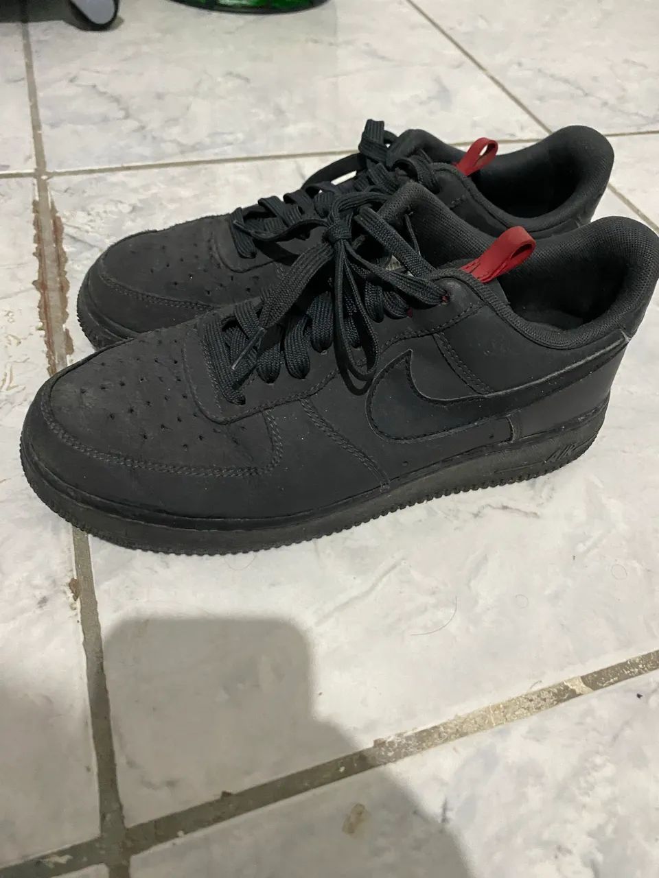 Tênis Nike Air Force Cinza chumbo Original - Foto 3