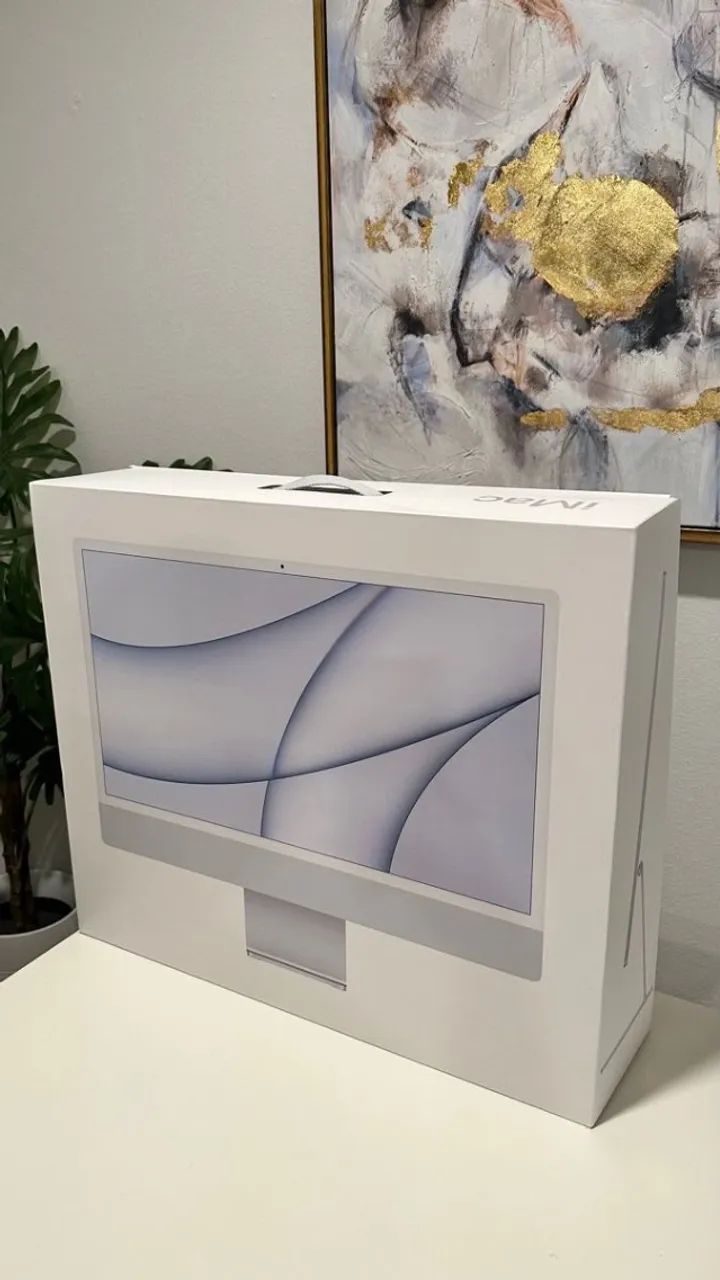 Imac M4 16GB 256GB - 24 Polegadas - Novo Lacrado - Emitimos NF - Avaliamos O Seu