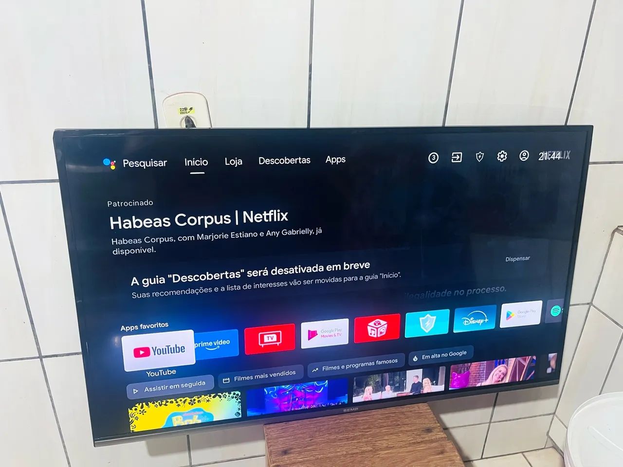 Smart Tv 50 polegadas 4k Android 