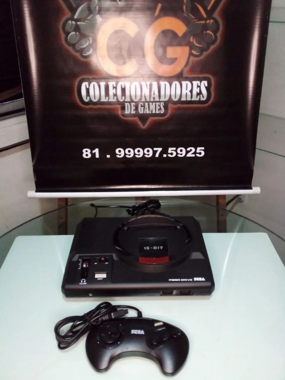 Console Sega Mega Drive 16-Bit sem caixa