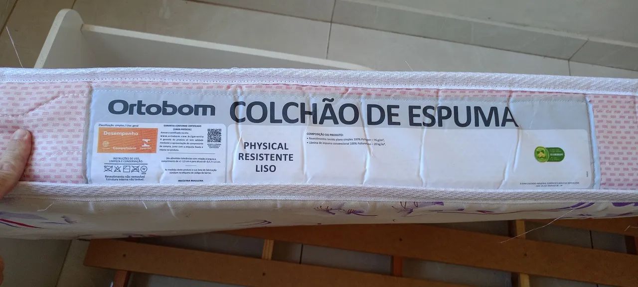 Cama infantil Montessori + colchão Ortobom  - Foto 4