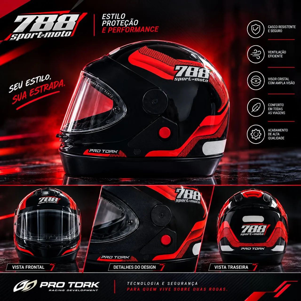 Capacete TAM58 - Foto 3